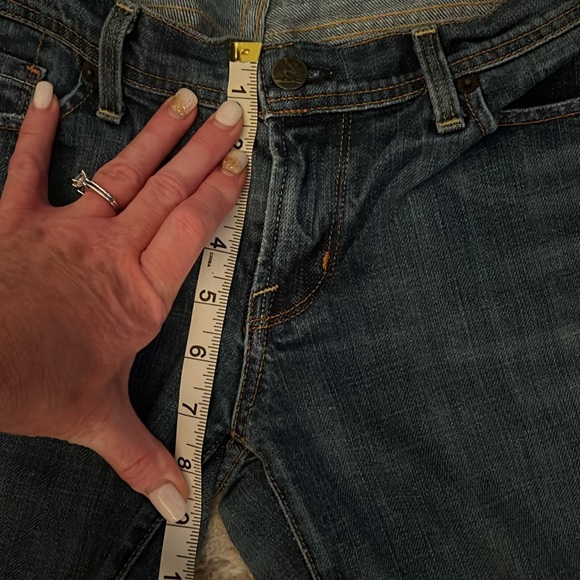 CITIZENS OF HUMANITY COH 90s STYLE INGRID LOW WAIST FLARE JEANS, size 30 - Picture 7 of 9